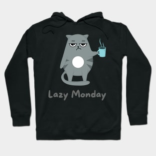 Lazy Cat Monday Hoodie